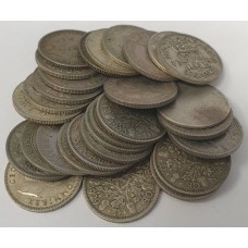 GREAT BRITAIN UK 1899-1963 . SIXPENCE . LOT OF 31 COINS